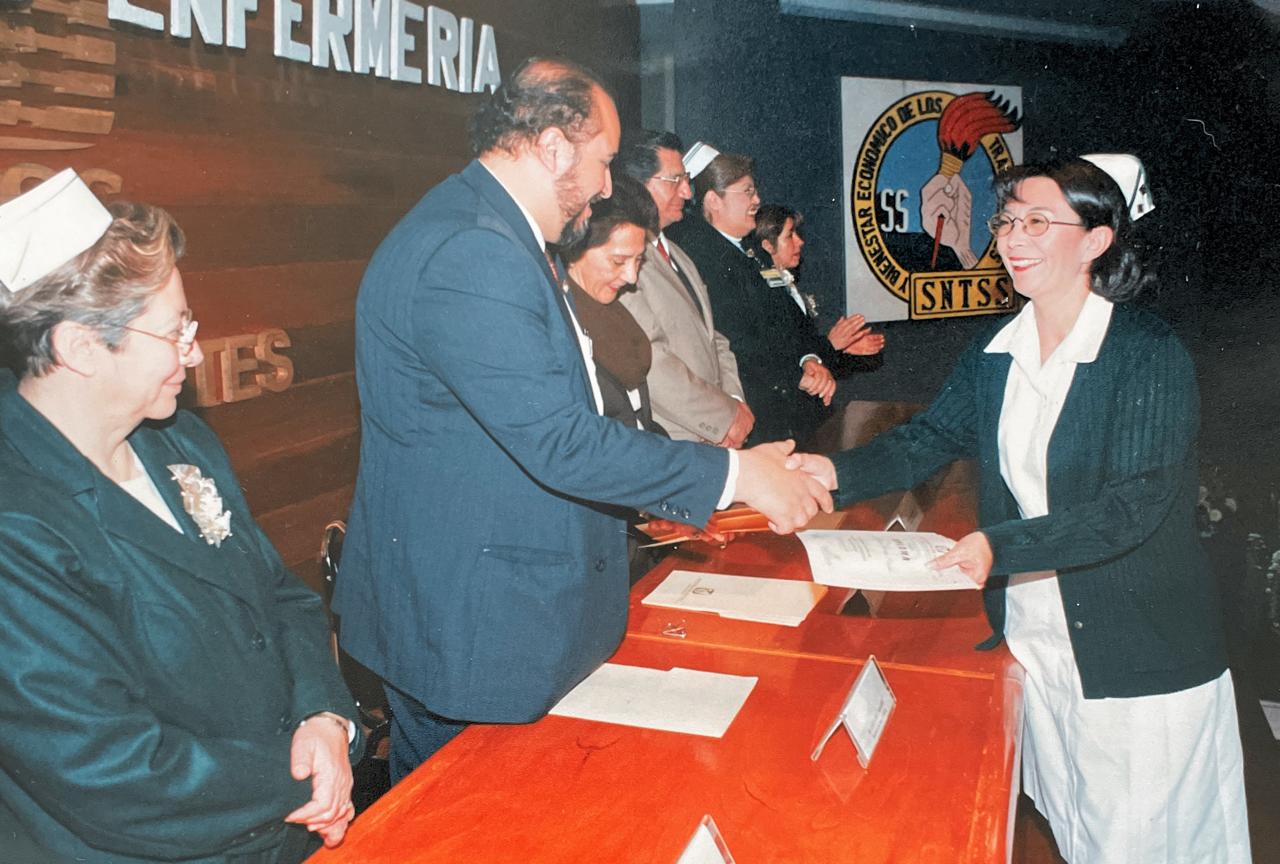 Patricia Moreno en una etapa de liderazgo profesional