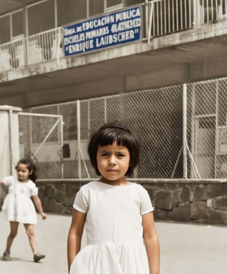 Patricia Moreno en su infancia